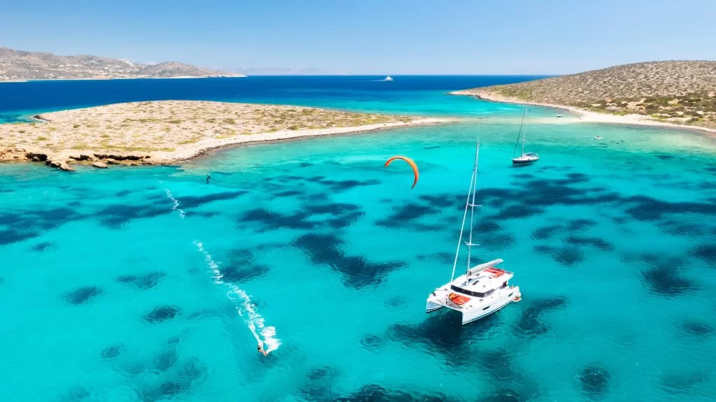 Kitesurfing in Greece - Kite Spots and Hotels